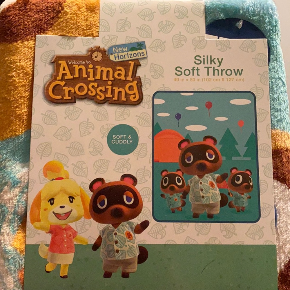 Animal crossing blanket